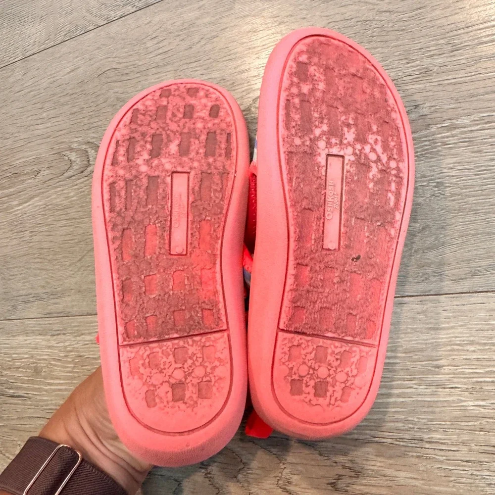 OshKosh Bgosh‎ Toddler Girl Sandals Pink Multi Stripe Water Shoes Size 10
